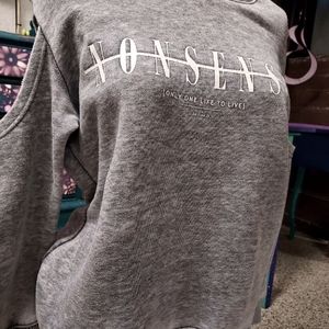Lucky seven brand "nonsense" sweatshirt